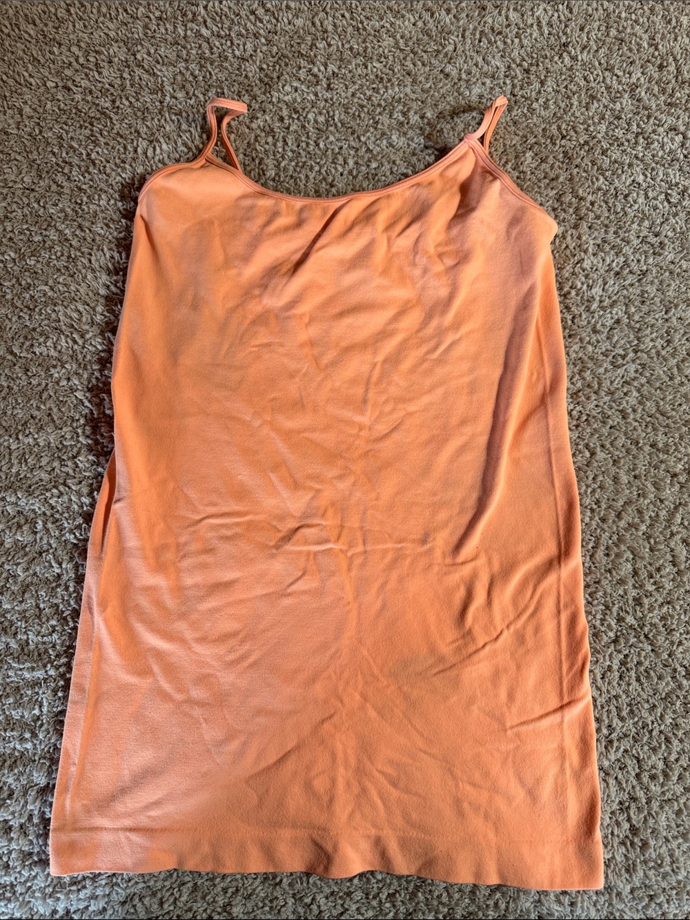 Maurices Orange Slip-Style Camisole Dress